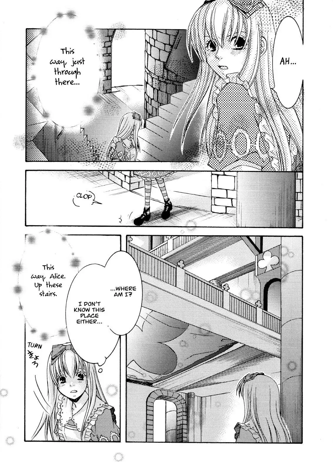 Clover no Kuni no Alice - Kuroi Tokage to Nigai Aji Chapter 1 36